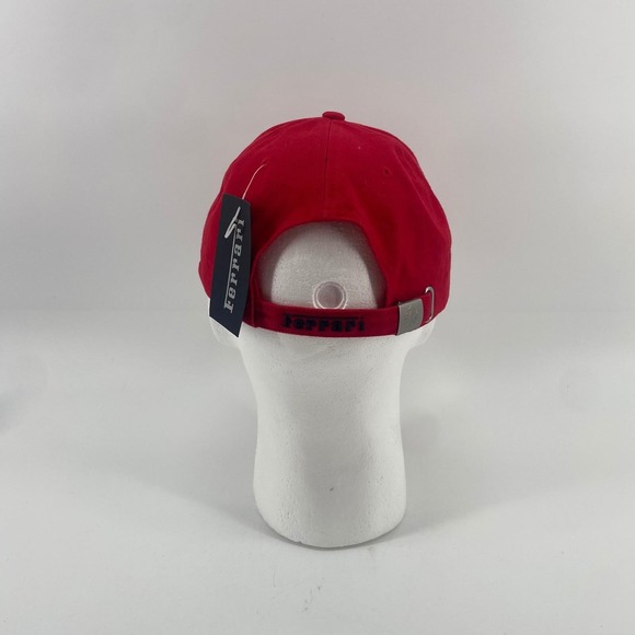 VTG Ferrari Prancing Horse Cap Red Baseball Hat Adjustable Men Women 90s Y2K NWT - Picture 6 of 9
